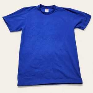Supreme Solid Blue Tee Shirt | Size Medium